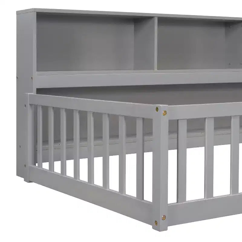 MAYEERTY Struttura Letto Singolo, Nessuna Rete a Molle Necessaria, Design Silenzioso, Metallo Robusto