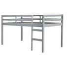 MAYEERTY Letto Matrimoniale con Contenitore Sottoposto Design Silenzioso in Metallo Resistente