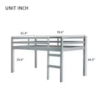 MAYEERTY Letto Matrimoniale con Contenitore Sottoposto Design Silenzioso in Metallo Resistente