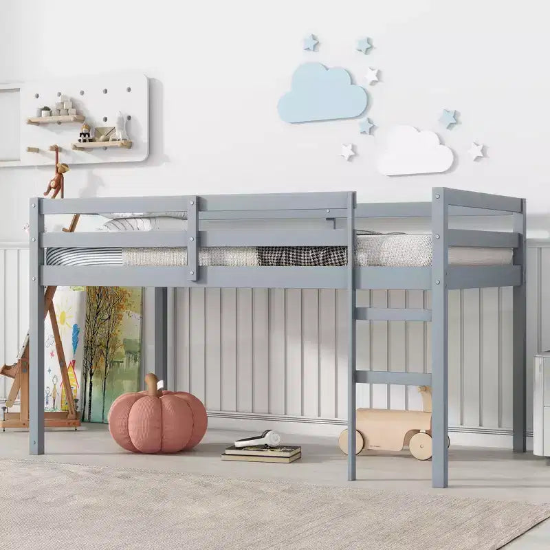 MAYEERTY Letto Matrimoniale con Contenitore Sottoposto Design Silenzioso in Metallo Resistente