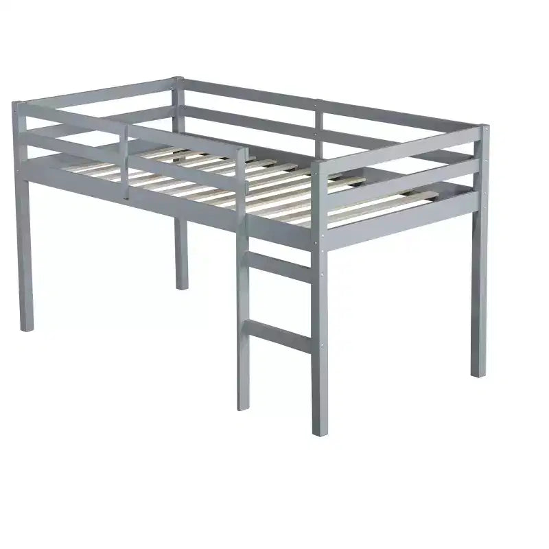 MAYEERTY Letto Matrimoniale con Contenitore Sottoposto Design Silenzioso in Metallo Resistente