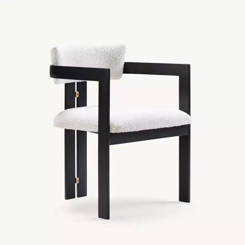 Tavolino da caffè in finto marmo beige - Piano in pietra sinterizzata da 33" e base in legno massello, tavolino rotondo moderno per soggiorno - Morden Fort