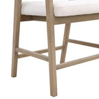 Christopher Knight Home Mirae Sgabelli da bancone Mid-Century Modern in rattan e legno di gomma, 5 pezzi, con tavolo da bancone a flauto