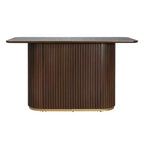 Christopher Knight Home Mirae Sgabelli da bancone Mid-Century Modern in rattan e legno di gomma, 5 pezzi, con tavolo da bancone a flauto