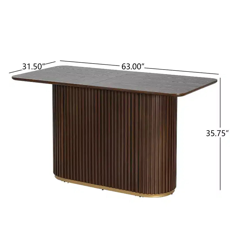 Christopher Knight Home Iwinie Set Sala da Pranzo Moderno 5 Pezzi con Tavolo in Legno con Piedistallo e Sgabelli da Bancone Imbottiti in Metallo