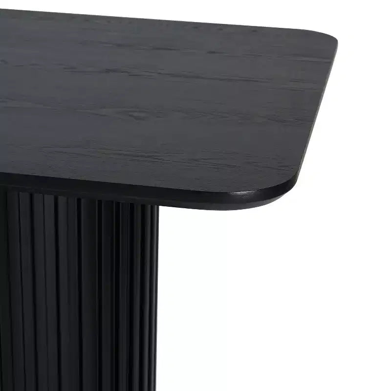Christopher Knight Home Iwinie Set Sala da Pranzo Moderno 5 Pezzi con Tavolo in Legno con Piedistallo e Sgabelli da Bancone Imbottiti in Metallo