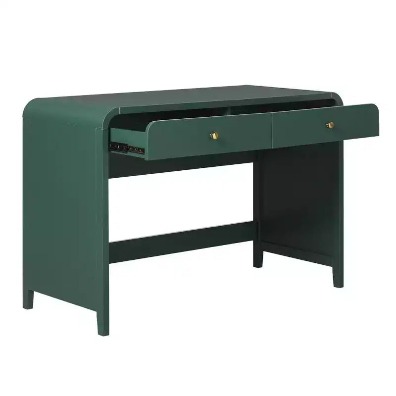 Scrivania da Scrittura dal Design Curvo Moderno Walker Edison Zoey