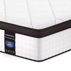 Kescas Materasso Ibrido Premium 8 Pollici a Media Rigidità - Compatibile con Letti a Piattaforma, Reti a Molle o Basi a Doghe
