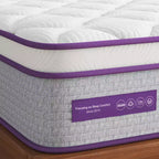 Materasso Ibrido a Molle con Memory Foam Sersper da 8 Pollici - Compatibile con Letti a Piattaforma, Reti a Doghe o Basi a Molle