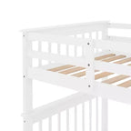 Letto a Castello Luxystar per Appartamenti e Dormitori, con Scala a Contenitore e Sponda, da Piazza e Mezza