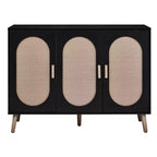 Karl Home Scarpiera moderna in rattan con 24 paia di scarpe