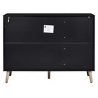 Karl Home Scarpiera moderna in rattan con 24 paia di scarpe