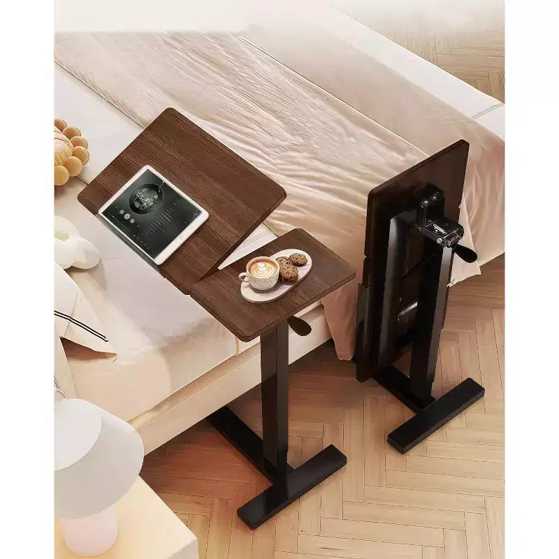 UPGRADED Overbed Mobile Rolling Nightstand for Bedroom Living Room