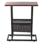 Tavolino industriale The Lakeside Collection con tasca portariviste -