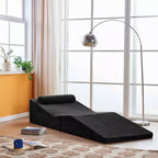 MAYEERTY Divano Letto Pieghevole Tatami in Spugna ad Alta Densità, Poltrona Relax Multi-Funzione, Nessun Montaggio Richiesto