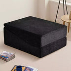 MAYEERTY Divano Letto Pieghevole Tatami in Spugna ad Alta Densità, Poltrona Relax Multi-Funzione, Nessun Montaggio Richiesto