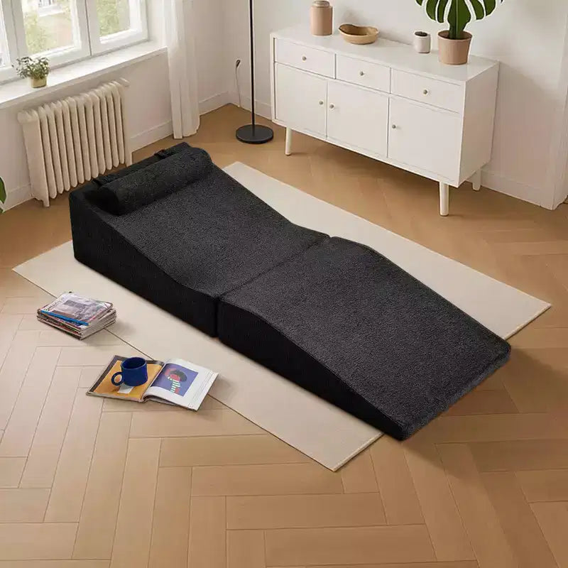 MAYEERTY Divano Letto Pieghevole Tatami in Spugna ad Alta Densità, Poltrona Relax Multi-Funzione, Nessun Montaggio Richiesto