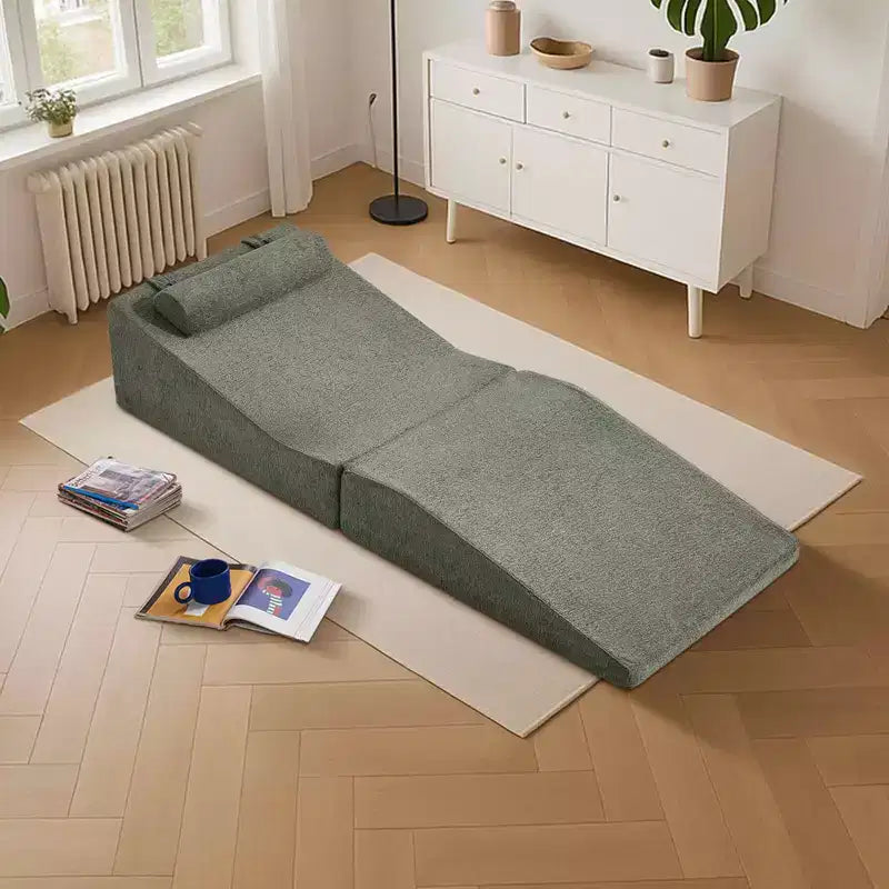 MAYEERTY Divano Letto Pieghevole Tatami in Spugna ad Alta Densità, Poltrona Relax Multi-Funzione, Nessun Montaggio Richiesto