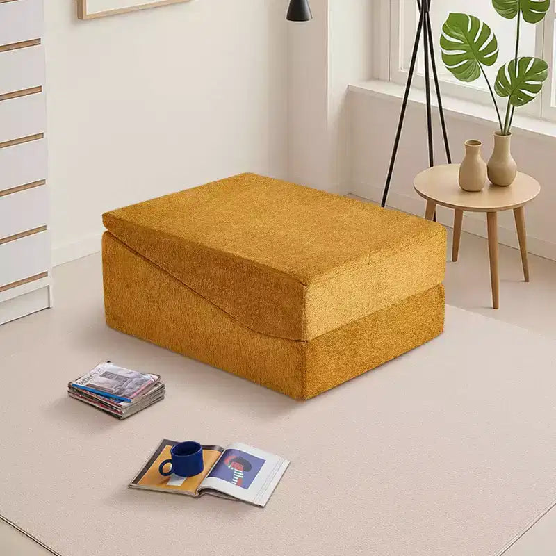 MAYEERTY Divano Letto Pieghevole Tatami in Spugna ad Alta Densità, Poltrona Relax Multi-Funzione, Nessun Montaggio Richiesto