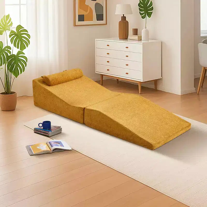 MAYEERTY Divano Letto Pieghevole Tatami in Spugna ad Alta Densità, Poltrona Relax Multi-Funzione, Nessun Montaggio Richiesto