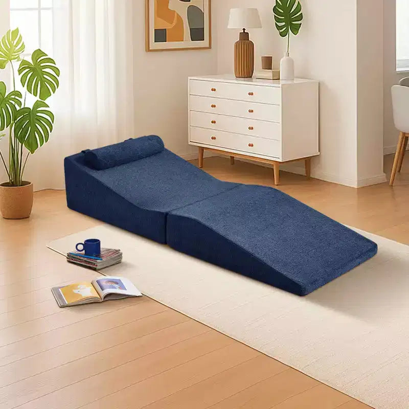 MAYEERTY Divano Letto Pieghevole Tatami in Spugna ad Alta Densità, Poltrona Relax Multi-Funzione, Nessun Montaggio Richiesto