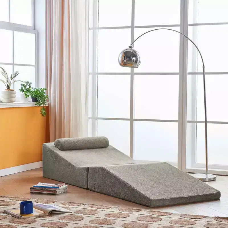 MAYEERTY Divano Letto Pieghevole Tatami in Spugna ad Alta Densità, Poltrona Relax Multi-Funzione, Nessun Montaggio Richiesto