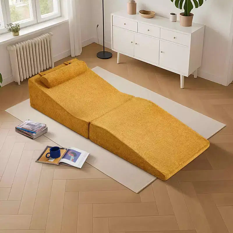 MAYEERTY Divano Letto Pieghevole Tatami in Spugna ad Alta Densità, Poltrona Relax Multi-Funzione, Nessun Montaggio Richiesto
