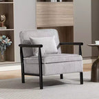 GDFStudio Joule Poltrona Accento Moderna imbottita Mid-Century con Seduta Contenitore e Cuscino