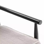 GDFStudio Joule Poltrona Accento Moderna imbottita Mid-Century con Seduta Contenitore e Cuscino