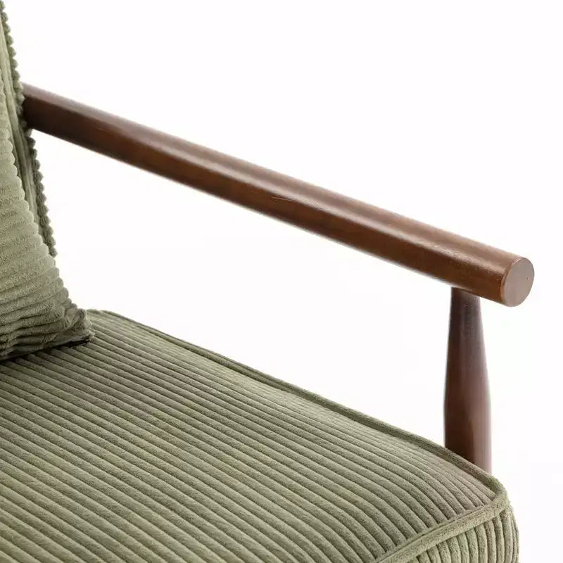 GDFStudio Joule Poltrona Accento Moderna imbottita Mid-Century con Seduta Contenitore e Cuscino