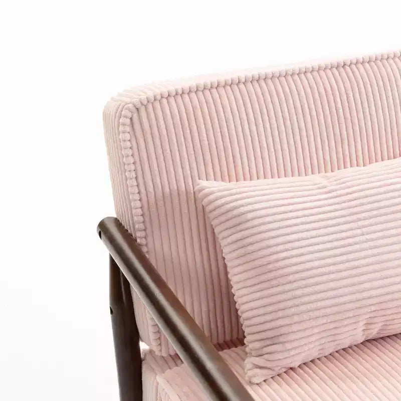 GDFStudio Joule Poltrona Accento Moderna imbottita Mid-Century con Seduta Contenitore e Cuscino