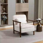 GDFStudio Joule Poltrona Accento Moderna imbottita Mid-Century con Seduta Contenitore e Cuscino