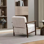 GDFStudio Joule Poltrona Accento Moderna imbottita Mid-Century con Seduta Contenitore e Cuscino