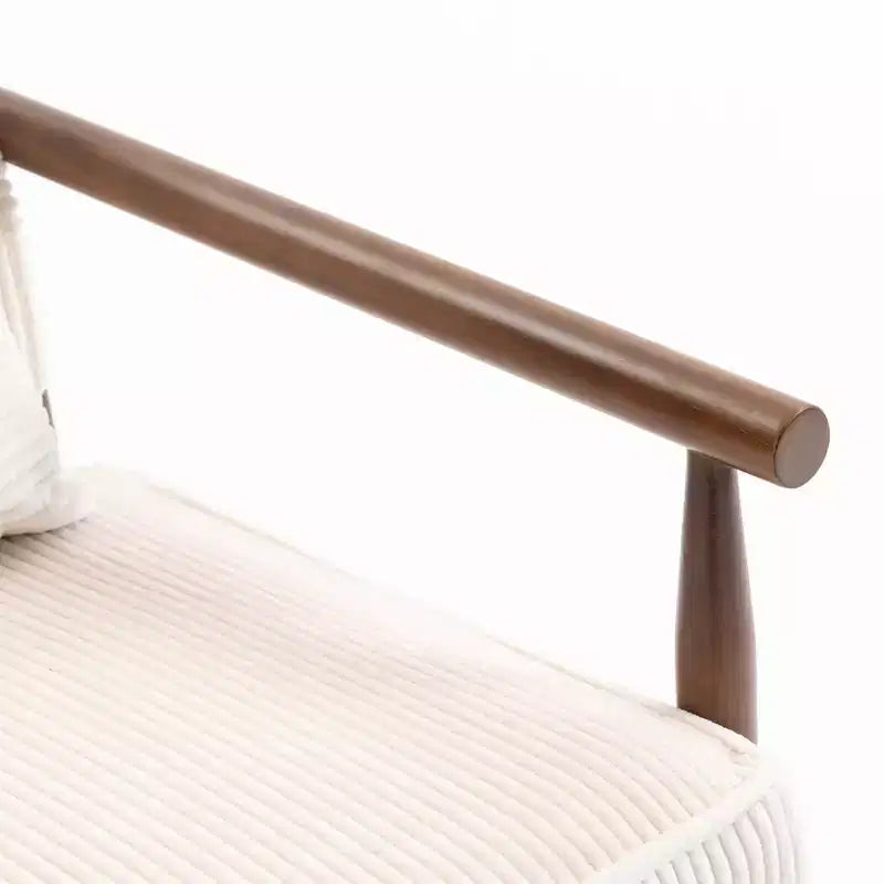 GDFStudio Joule Poltrona Accento Moderna imbottita Mid-Century con Seduta Contenitore e Cuscino