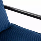 GDFStudio Joule Poltrona Accento Moderna imbottita Mid-Century con Seduta Contenitore e Cuscino