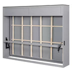 Letto a scomparsa Queen Size, Letto a muro pieghevole con prese di corrente e porte USB per camera da letto, piccoli appartamenti, salvaspazio - ModernLuxe