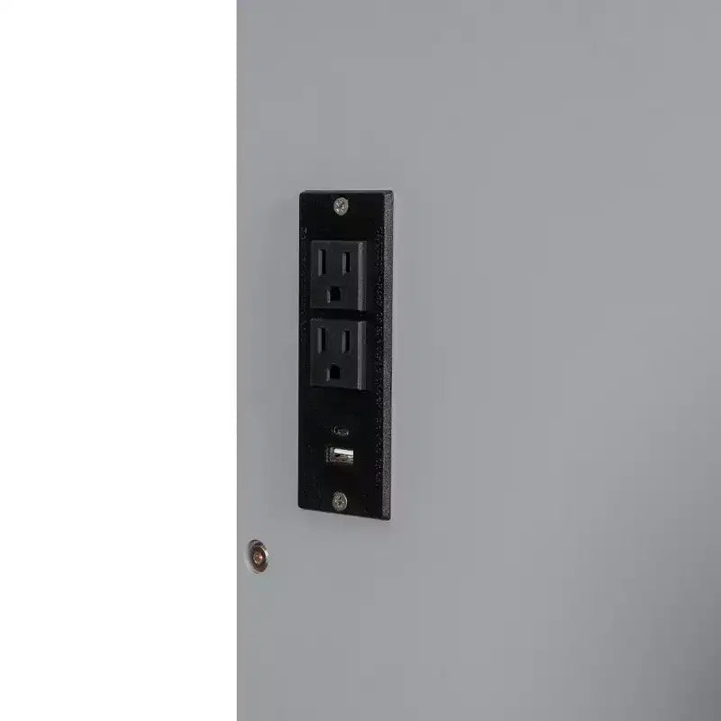 Letto a scomparsa Queen Size, Letto a muro pieghevole con prese di corrente e porte USB per camera da letto, piccoli appartamenti, salvaspazio - ModernLuxe