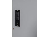 Letto a scomparsa Queen Size, Letto a muro pieghevole con prese di corrente e porte USB per camera da letto, piccoli appartamenti, salvaspazio - ModernLuxe