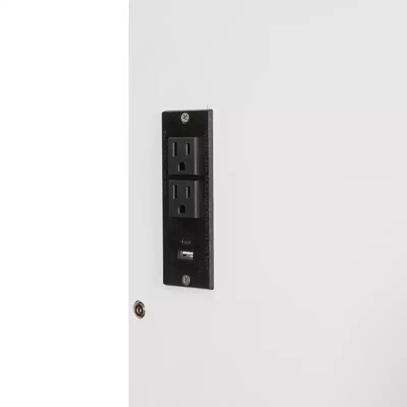 Letto a scomparsa Queen Size, Letto a muro pieghevole con prese di corrente e porte USB per camera da letto, piccoli appartamenti, salvaspazio - ModernLuxe
