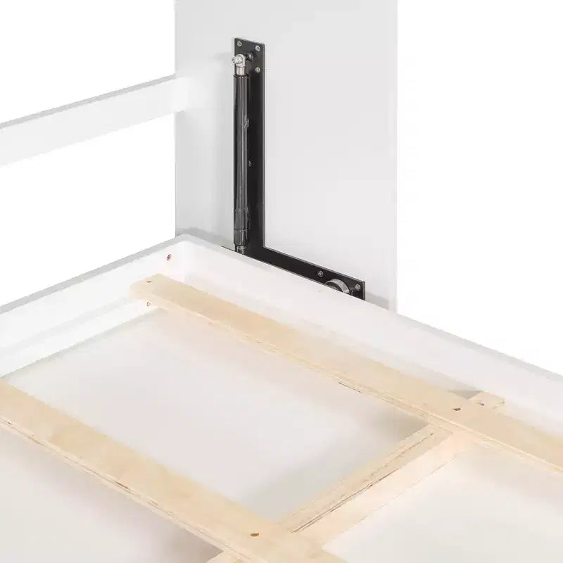 Letto a scomparsa Queen Size, Letto a muro pieghevole con prese di corrente e porte USB per camera da letto, piccoli appartamenti, salvaspazio - ModernLuxe