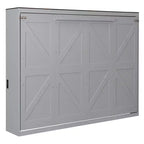 Letto a scomparsa Queen Size, Letto a muro pieghevole con prese di corrente e porte USB per camera da letto, piccoli appartamenti, salvaspazio - ModernLuxe
