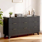 Karl Home 57In. 9 Drawer Grid Chest Dresser