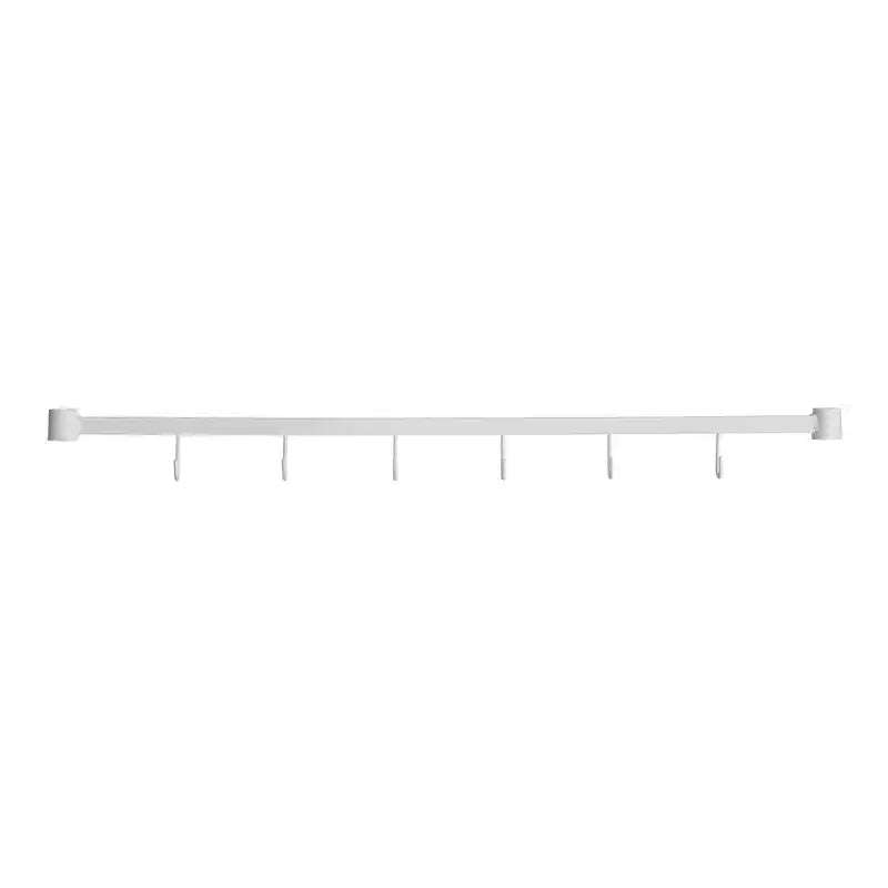 Design Ideas MeshWorks Scaffale in metallo multiuso con ripiani in legno per garage e cucina, 35,4 x 17,7 x 63, bianco