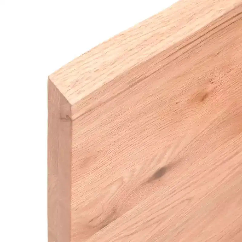 vidaXL Scaffale a muro Marrone chiaro Legno massello di rovere Intarsi decorativi medi
