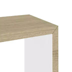 vidaXL Set 3 Scaffali Cubici a Muro Rovere Sonoma MDF Grande, Medio, Piccolo