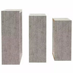 vidaXL Set 3 Scaffali Cubici a Muro Rovere Sonoma MDF Grande, Medio, Piccolo