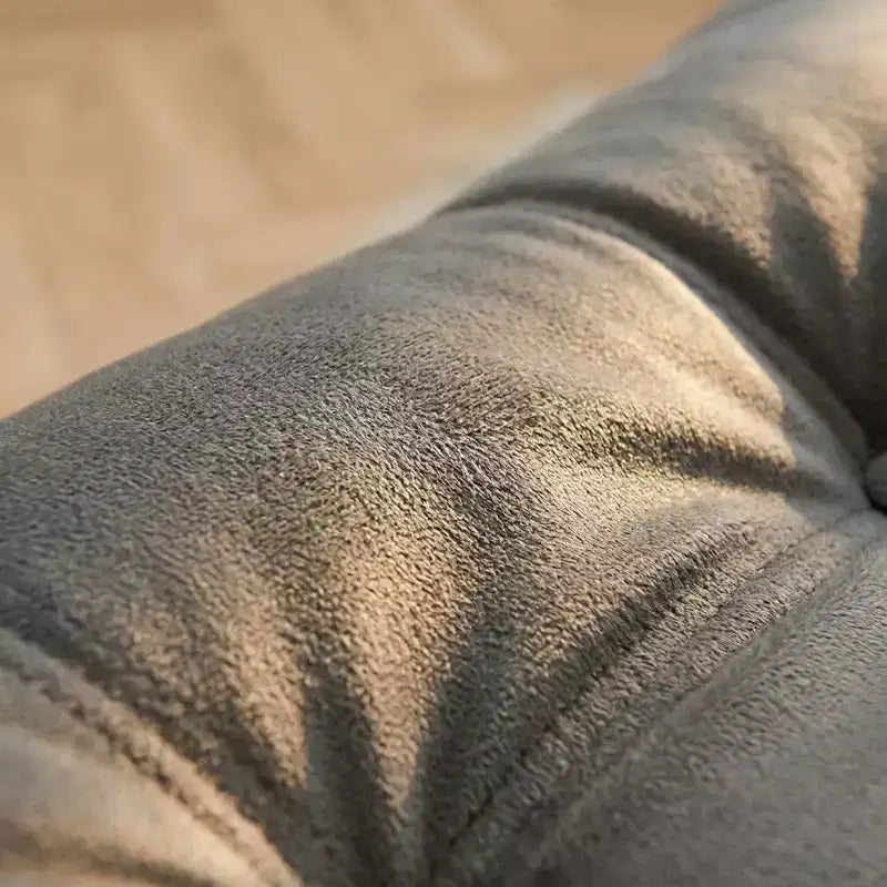 Poltrona a sacco gigante Divano pigro da terra, Divano Fireside in memory foam per adulti, Poltrona a sacco grande senza braccioli in ecopelle per soggiorno, camera da letto, dormitorio, ufficio