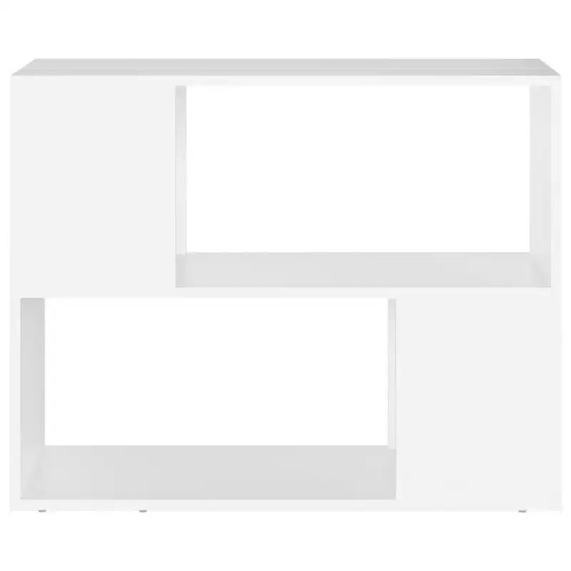 vidaXL Mobile TV Bianco Legno Multistrato 80x24x63 cm Mobile Porta TV