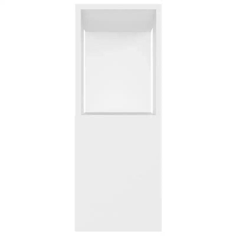 vidaXL Mobile TV Bianco Legno Multistrato 80x24x63 cm Mobile Porta TV