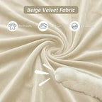 GDFStudio Tom Set Divano Chesterfield Moderno di Metà Secolo in Velluto a 2 Pezzi e 5 Posti con 4 Cuscini